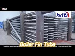 carbon steel titanium spiral finned tube coil for boiler economizer