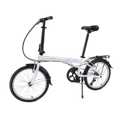 China Hot Sale High Quality White 6061 Alloy Suv D6 Adult Bike High Performance Folding Bike for sale