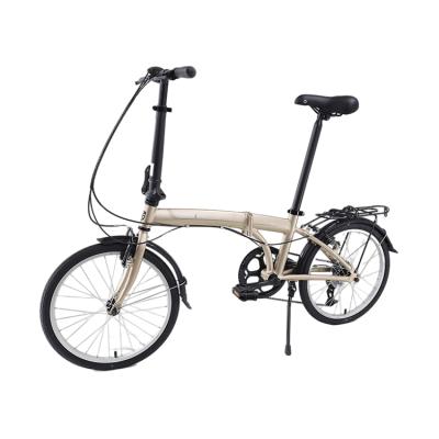 China Low Price 6061 Alloy Suv D6 Small Adult Size Easy To Carry Black Folding Bike for sale