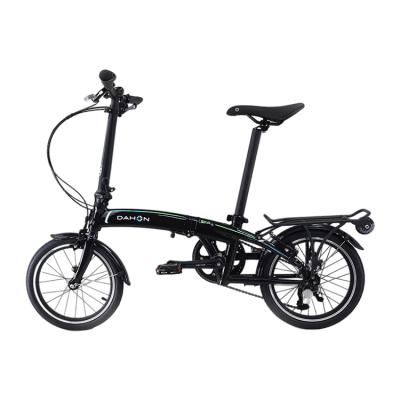 China New Design 2021 High Quality Product Comfortable Adults Selling 6061 Alloy Black Qix D3 Small Size Easy To Carry Folding Bike for sale