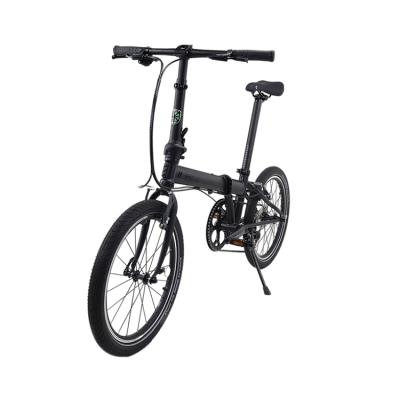 China Cheap Adult Made In China Black 6061 P8 Alloy Bike High Performance Folding Bike for sale