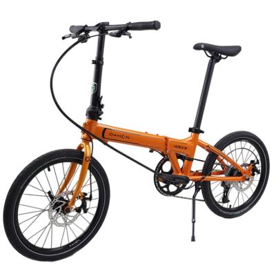 China New Products 6061 Alloy Pitch Bike Adult Hot Orange Folding Bike High Performance Bike for sale