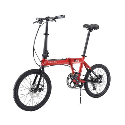 China 6061 Alloy Kone High Performance Folding Adult High Quality Custom Red Bike for sale