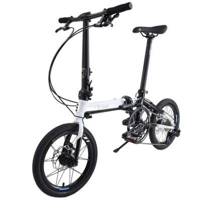 China Hot Sale Adult 6061 Alloy K3Plus Folding Bike High Performance White Bike for sale