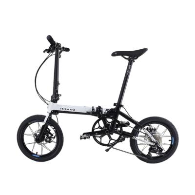 China Adult High Performance 6061 Alloy Bike Small Size Small Size Easy To Carry Folding Bike White K3More for sale