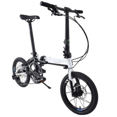 China Factory Supply 6061 Adult Combine K3Plus White Small Size Easy To Carry Folding Bike for sale