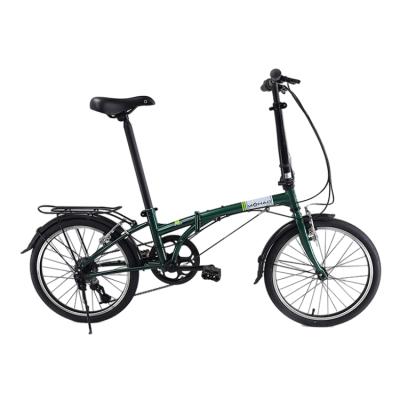 China New Design Folding Bike High Performance 6061 Alloy Green Dream D6 Adult Bike for sale