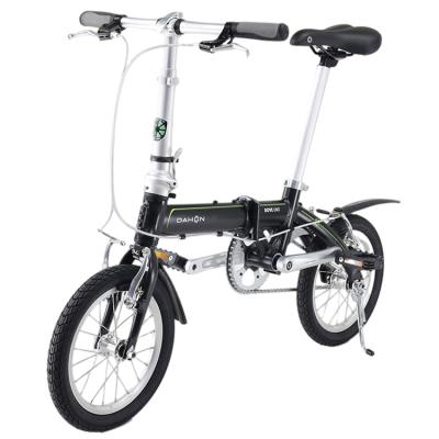 China Manufacturer Wholesale High Performance Adult Exercise 6061 Alloy Folding Bike Black Adult Bike for sale