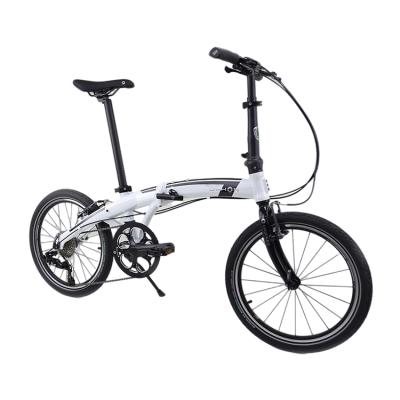 China Adult High Quality Product China Small Size Easy To Carry White 6061 Alloy Airspeed Folding Bike for sale