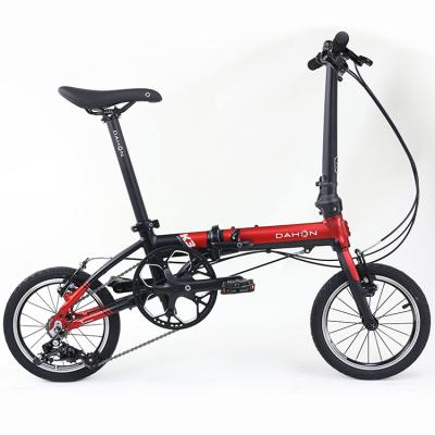 China Product Quality 6061 Alloy K3 Adult High Performance Promotional Red Folding Bike for sale