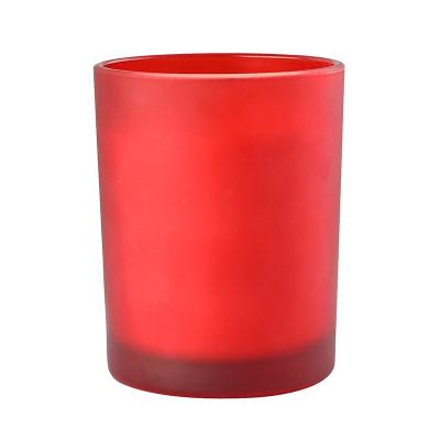 China Best Popular Scented Pillar Aromatherapy Air Filter Matte Glass Scented Candles Set Romantic Smokeless for Hotel Home Restaurant for sale