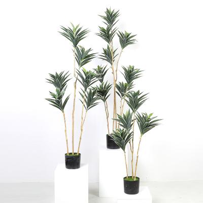 China New Arrival Handmade Topiary Greenery Home Decor Handmade Plastic Artificial Tree Plants And Outdoor for sale