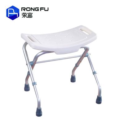 China Aluminum Toilet Seat Bath Stool Folding Disabled Shower Chair for sale