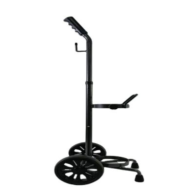 China Lightweight Simple Medical Service Oxygen Cylinder Trolley Hospital Trolley for sale