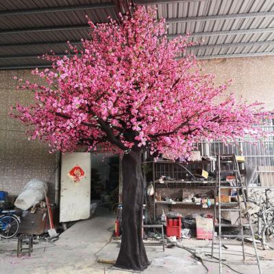 China Modern Artificial Peach Blossom Flowers Tree For Decoration Party for sale