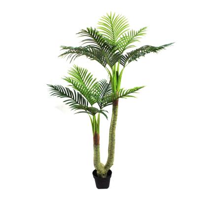 China Hot Selling Eco-friendly Artificial Palm Tree Tree Bonsai Simulate Palm Tree Decor for sale