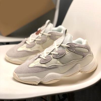 China Latest Design Original High Quality Genuine Leather Yeezy Anti-odor 2021 500 Cool Style Fashion Sneakers Yeezy Shoes for sale