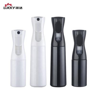 China Cosmetic Continuous Spray Bottle 200ml 300ml Fine Hair Water Alcohol Fine Mist Spray Spray Bottle Plastic Continuous Spray Bottle for sale