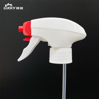 China Non Spill 28/400 28/410 Household Cleaning PP Mist Bottle Spray All Plastic Trigger Sprayer for sale