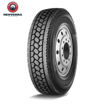 China High Quality Natural Rubber NEOTERRA BRAND Truck Tire 11r 24.5 Radial Truck Tire for sale