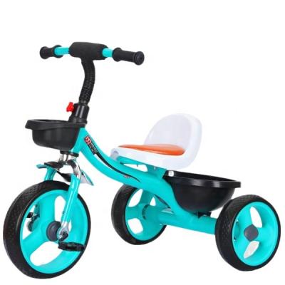 China Factory hot sale kids tricycle for 2-4 year old EVA silent single wheel kids tricycle BF-801A for sale