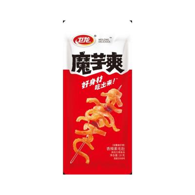 China New Wholesale Spicies Natural Food Weilong Boxed Fresh And Spicy 18g Konjac for sale