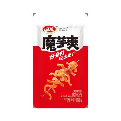 China Hot Selling Practical Wholesale Casual Snacks Konjac Crunchy Spicy Bunch 78g Bag for sale