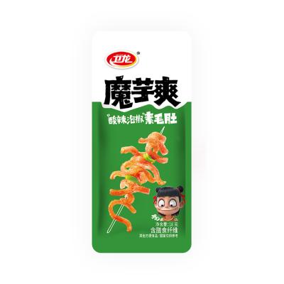 China Natural factory direct sales of popular Chinese snacks boxed sour and spicy konjac tastes for sale