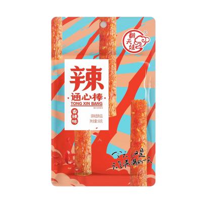 China Manufacturer Low Price Wholesale Fantianwa Spicy 68g Macaroni Stick Packing Casual Snacks 6953513296290 for sale