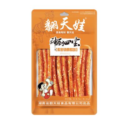 China Wholesale Net Red Snack Fantianwa Kirin Flavor Open Bag 81g Ready Made New Factory Packing 6953513296245 for sale