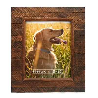 China Fashionable Wholesale High Quality Handmade Picture Frame Double Layer Wooden Photo Frame for sale