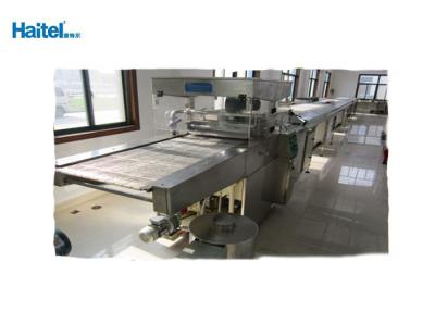 China High Effiency Automatic Chocolate Making Machine Biscuit Cake Enrobing for sale