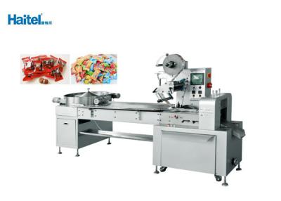 China SUS Horizontal Flow Pack Machine Large Touch Screen Strong Sealing Ability for sale