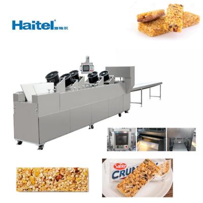 China High Speed Crispy Cereal Bar Making Machine 6kw 1000kg/H for sale