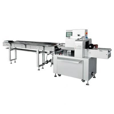 China Stainless Steel Vegetable Horizontal Wrapping Machine for sale