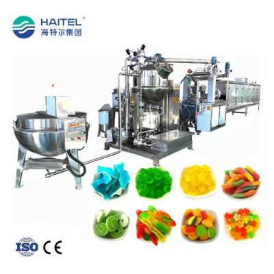 China 8kw Automatic Candy Making Machine 150kg/H Gelatin Gummy Making Machine for sale