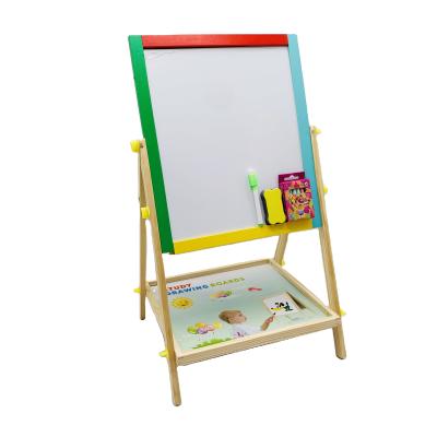 China Wooden Toy Early Childhood Writing Educational SketchpadWooden Magnetic Drawing Board For Children for sale