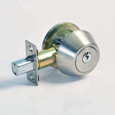 China Residential Use ANSI Lock Rates Single Cylinder Tubular Door Deadbolt Locks With Thumb Turn Knob for sale