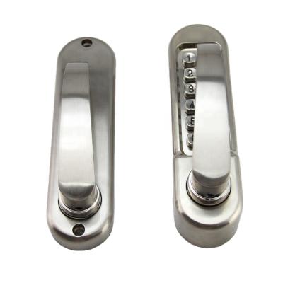 China Waterproof Generation 2 Single Code Changing Code Push Button Keyless Mechanical Door Lock for sale