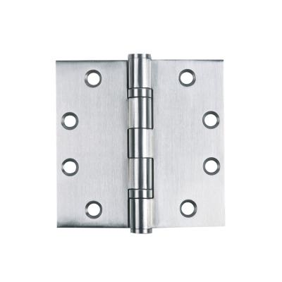 China 4.5 Inch Satin Chrome Corrosion Resistant Heavy Duty Commercial Door Hinge For Wood Door for sale