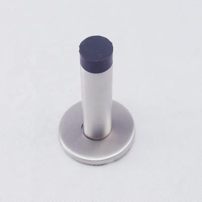 China Plastic Satin Concealed Stainless Steel+ Pedstal Concealed Fix Projection Stainless Steel Door Stopper for sale