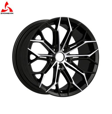 China Aftermarket Wheels ZX161 Black Machine Car Modify Aluminum Wheels 18