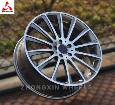 China Wholesale Price Aluminum OEM 5/112 19 Inch Graphite 6061-T6 Forged Aluminum Wheel Rims Fit Deluxe S 500L SLC43 for sale