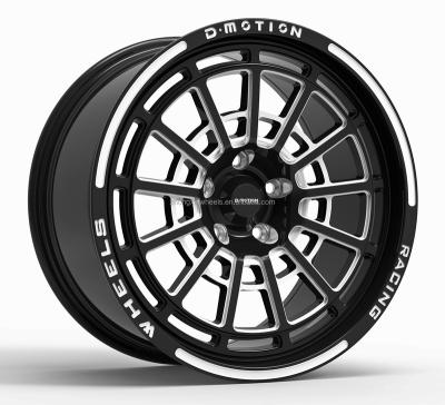 China Zhongxin Luxury One Piece Forged Wheel For Racing Cars Mesh Design In 18 Inch for sale