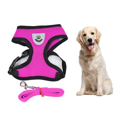 China Manufacturer Wholesale Big Sublimation Thoughtful Dog Step In Harness for sale