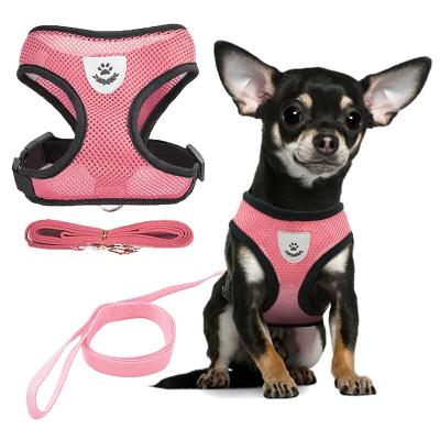 China Thoughtful High Quality Fashion Large Dogs Weigh Pulling Dog Harness Set for sale