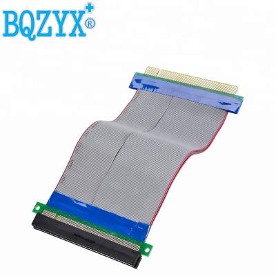 China PCBA+metal PCI-E 16X to 16X Riser Card Adapter Extender Cable PCI E 16X PCI Express Flexible Riser 20CM 1X 4X 8X 16X for sale