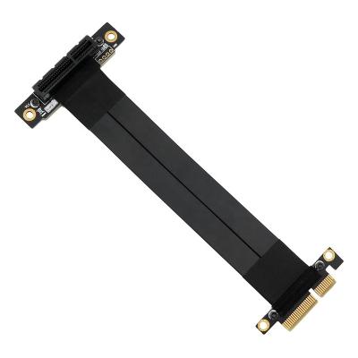 China High Quality PCIE Ecpress 8X Computer Extension Cable with Glod Plated Connector (90 Degree) for sale