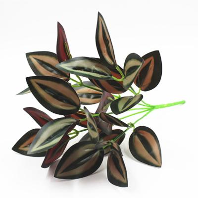 China Eco-friendly Plastic Faux Wheat Grass Artificial Plants Green Bushes Decor Shrubs Plant Artificial Plant for sale