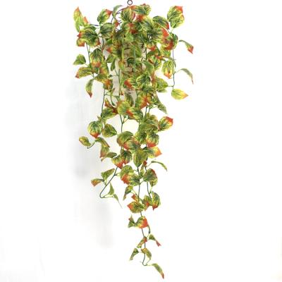 China Wholesale Bohemian Decorative Greenery Leaves Ivy Garland Hanging Artificial Ivy Vine for Wedding Restaurant Garden Wall Home Decoration for sale